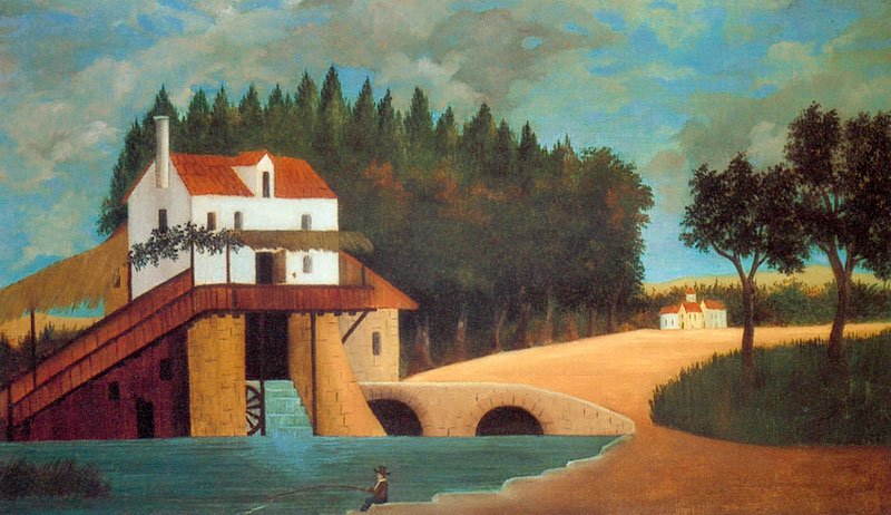 O moinho de Henri Rousseau