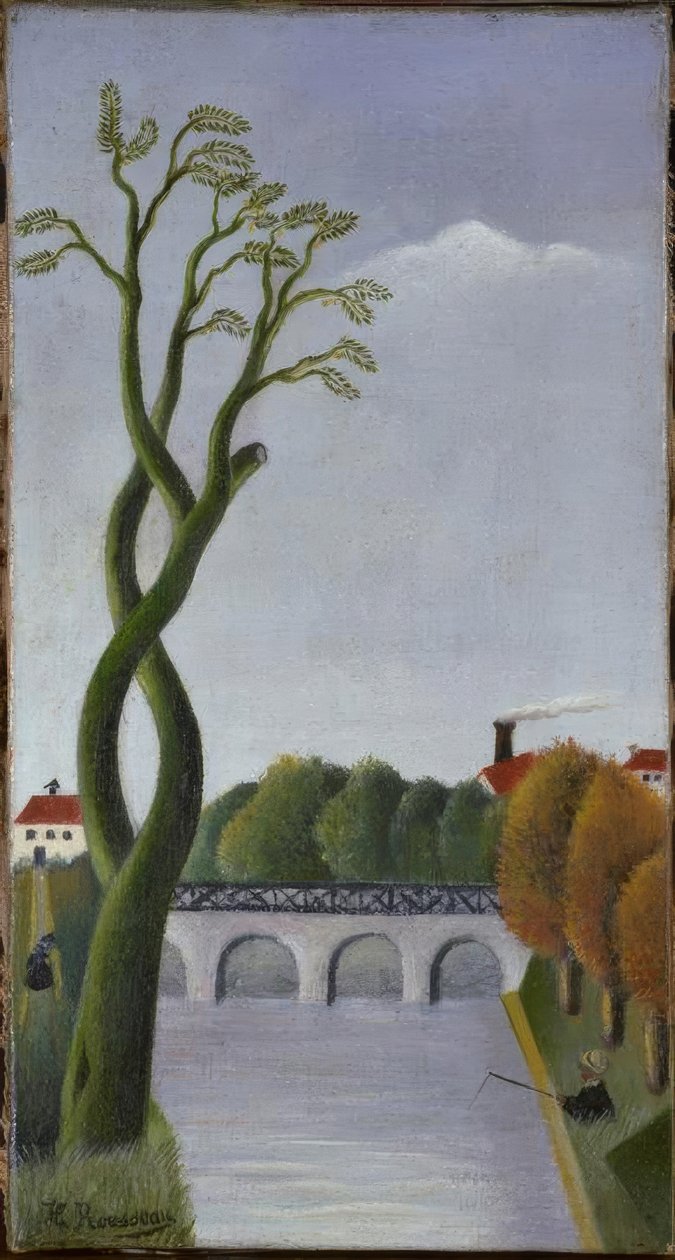 A ponte de Henri Rousseau