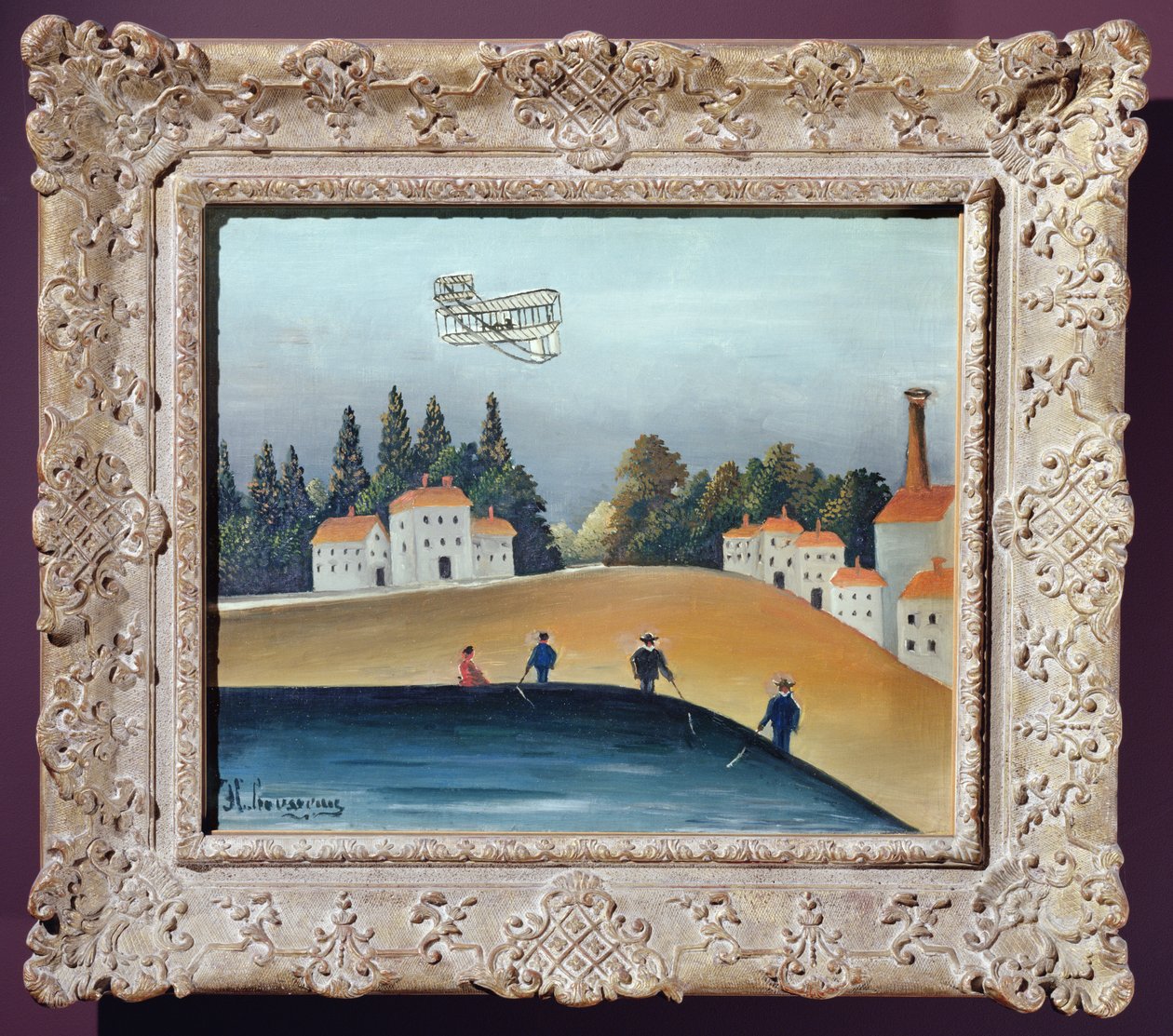 Os pescadores, c.1908-09 (ver também 869819) de Henri Rousseau