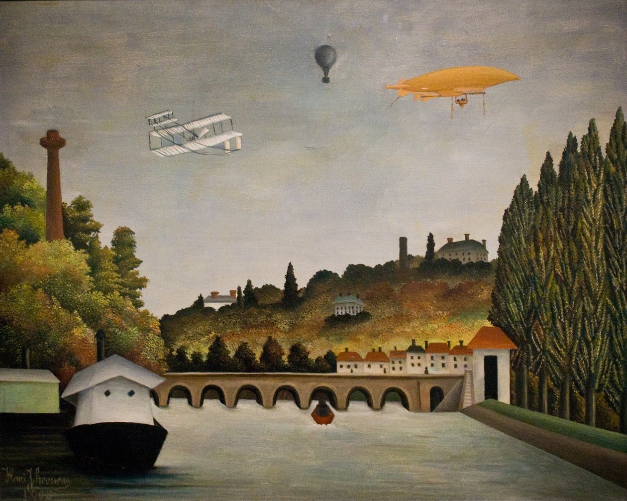 Vista, de, Sèvres, ponte de Henri Rousseau