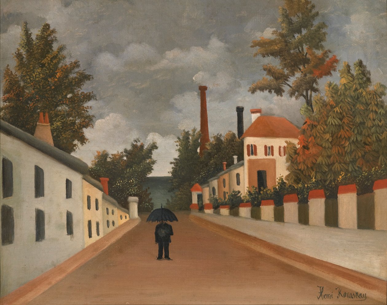 Vista, de, paris, arredores de Henri Rousseau