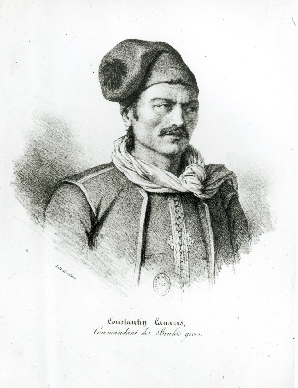 Constantino Kanaris (1790-1877) de Henri Villain