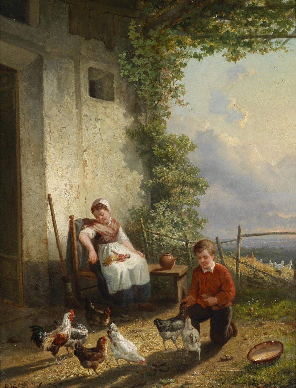 Vida rural idílica de Henri de Beul
