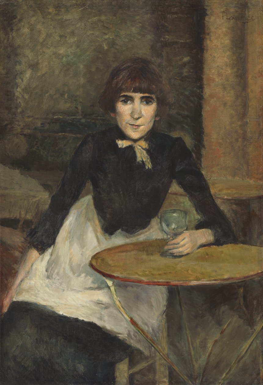 Na Bastilha (Jeanne Wenz), 1888 de Henri de Toulouse Lautrec