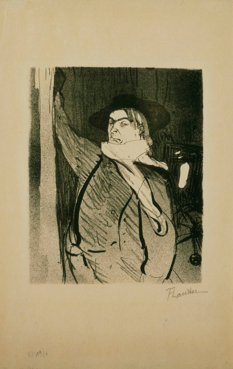 Aristide Bruant de Henri de Toulouse-Lautrec