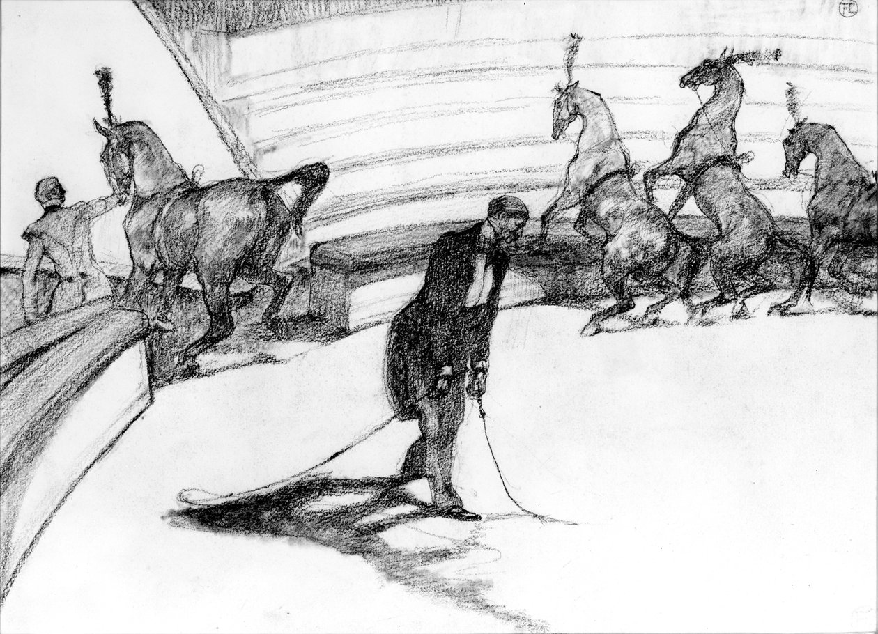 No Circo de Henri de Toulouse Lautrec