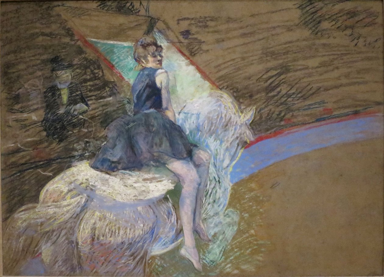 No Cirque Fernando de Henri de Toulouse Lautrec
