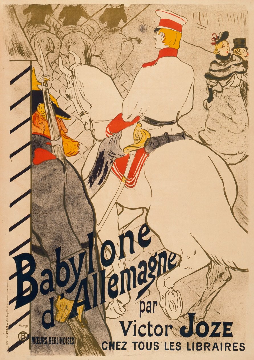 Babilônia da Alemanha de Henri de Toulouse Lautrec