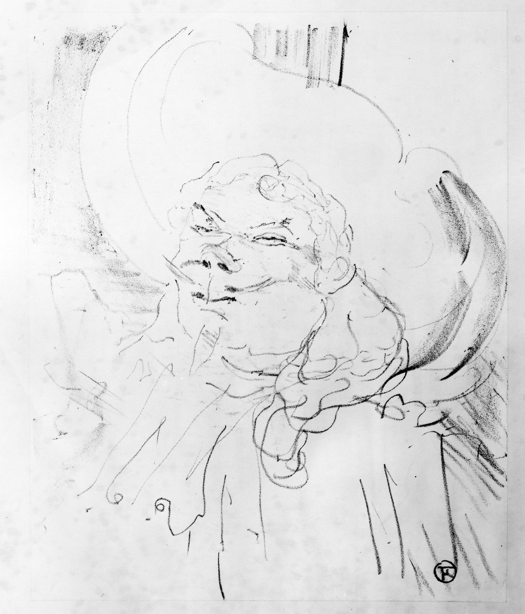 Benoît-Constant Coquelin como Cyrano de Bergerac, 1898 de Henri de Toulouse Lautrec