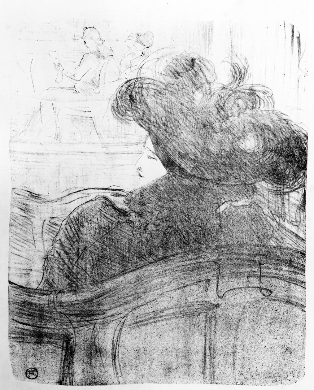 Cléo de Mérode, 1898 de Henri de Toulouse Lautrec