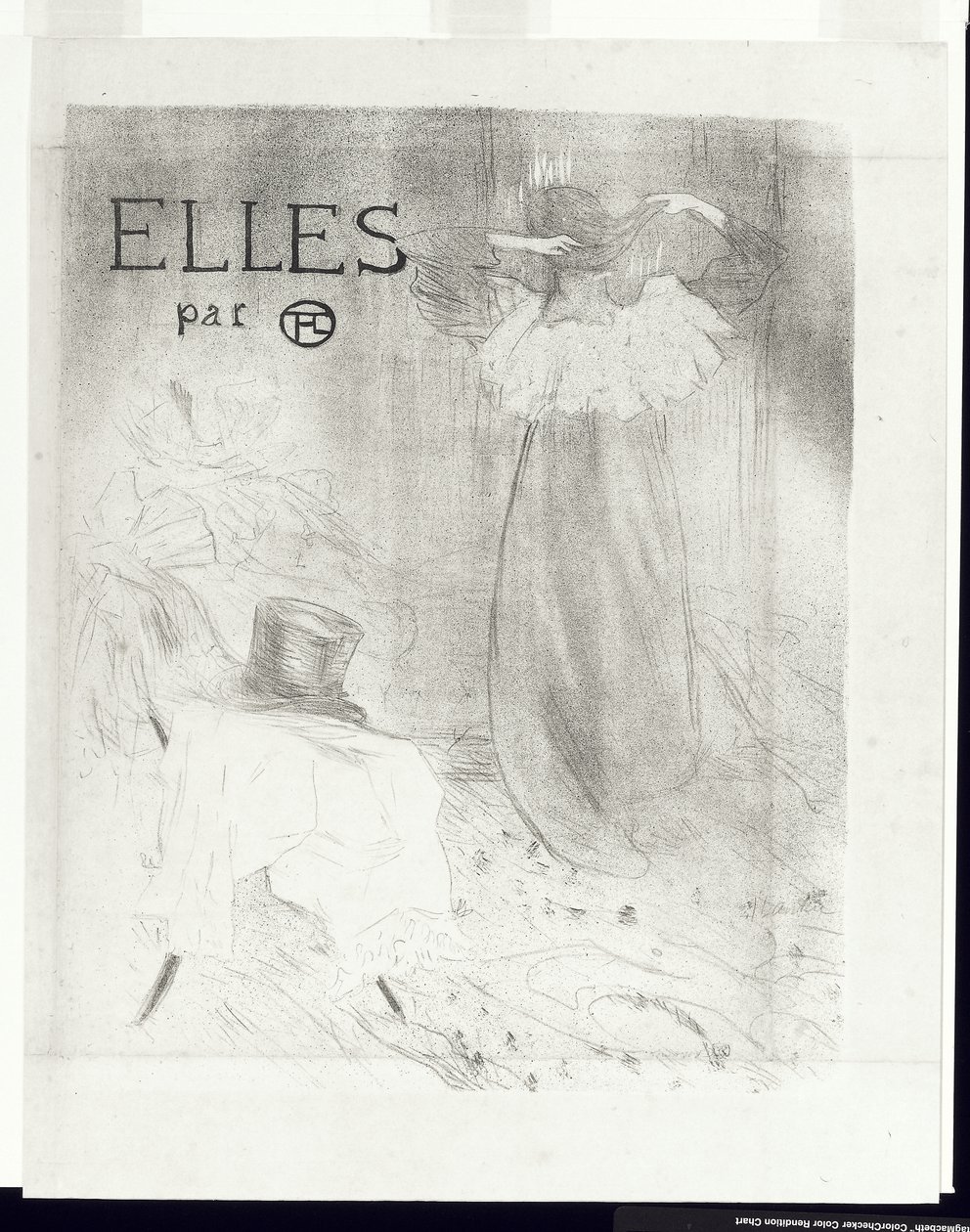 Capa para Elles, 1896 de Henri de Toulouse Lautrec