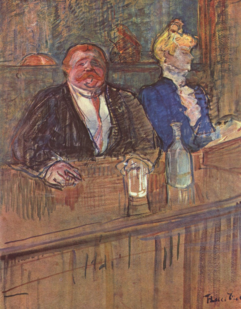 O bar de Henri de Toulouse Lautrec