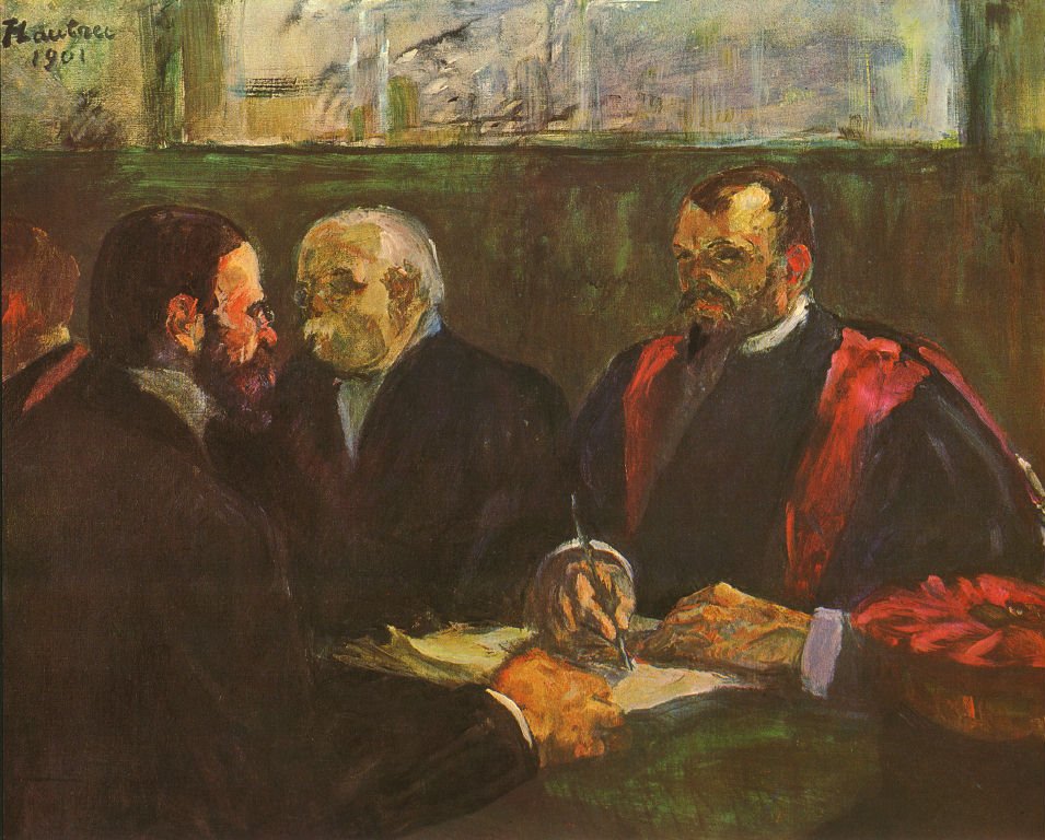 Exame em faculdade de medicina de Henri de Toulouse Lautrec