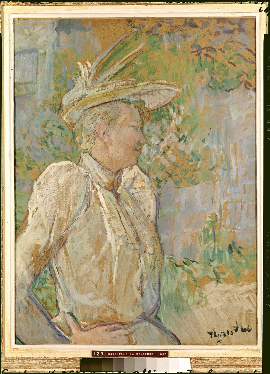 Gabrielle the Dancer, 1890 de Henri de Toulouse Lautrec