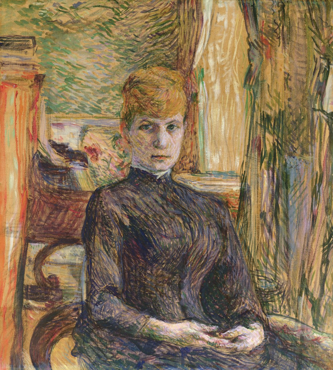 Madame Juliette Pascal, 1887 de Henri de Toulouse Lautrec