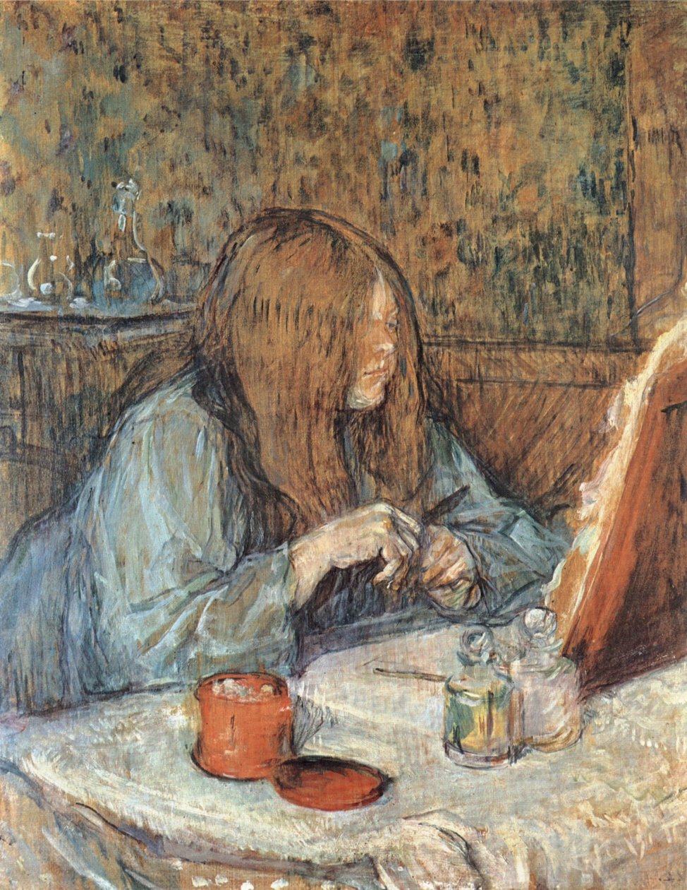 Mrs Poupoule bei der Toilette de Henri de Toulouse Lautrec