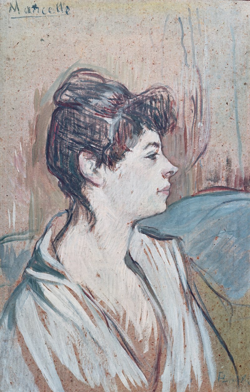 Marcelle, 1894 (pastel sobre papel) de Henri de Toulouse Lautrec