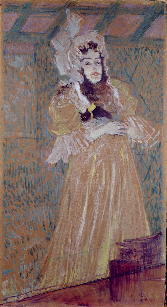 Miss May Belfort, 1895 de Henri de Toulouse Lautrec