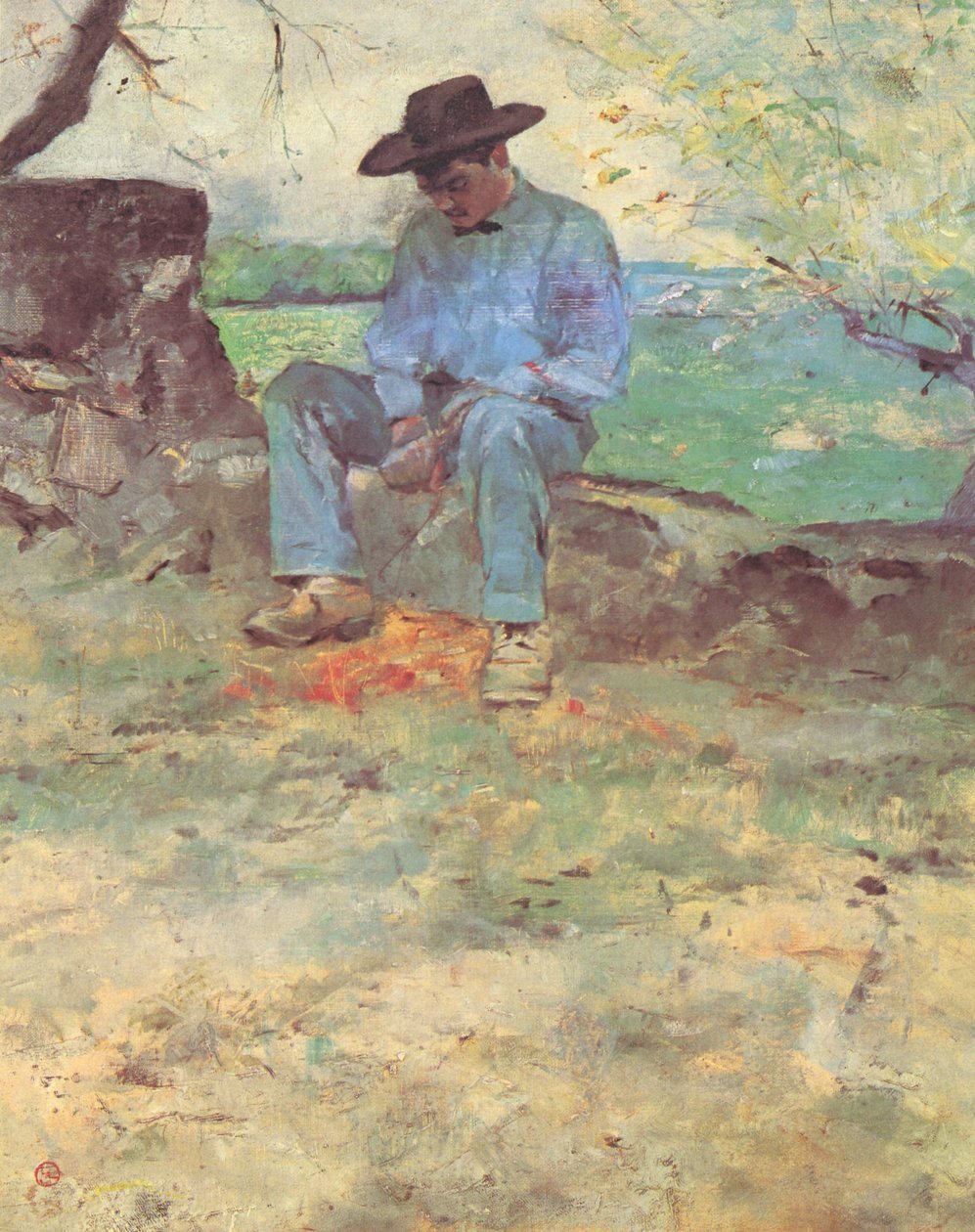 Jovens Rotas em Céleyran de Henri de Toulouse Lautrec