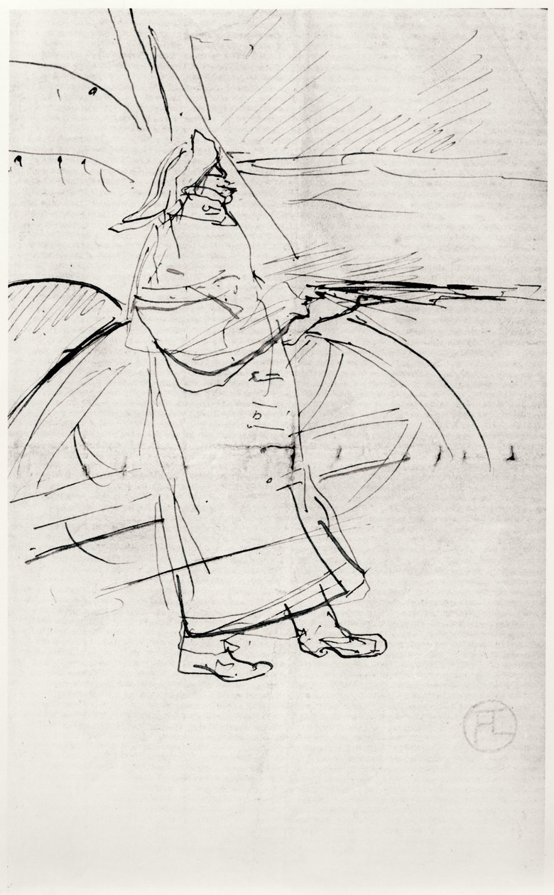 Retrato de Maurice Joyant (1864-1930) 1900 de Henri de Toulouse Lautrec