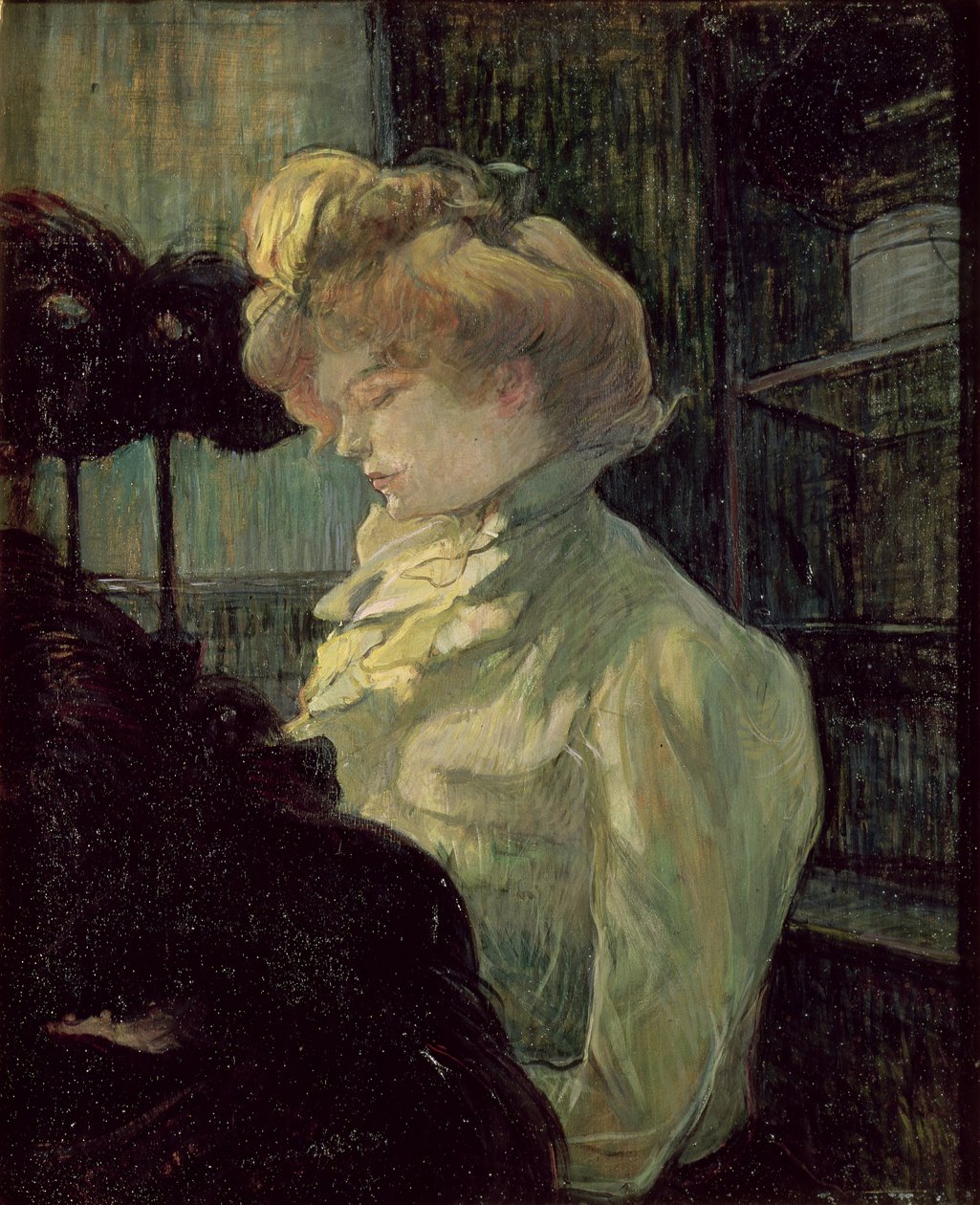 The Milliner, 1900 (diretoria) de Henri de Toulouse Lautrec