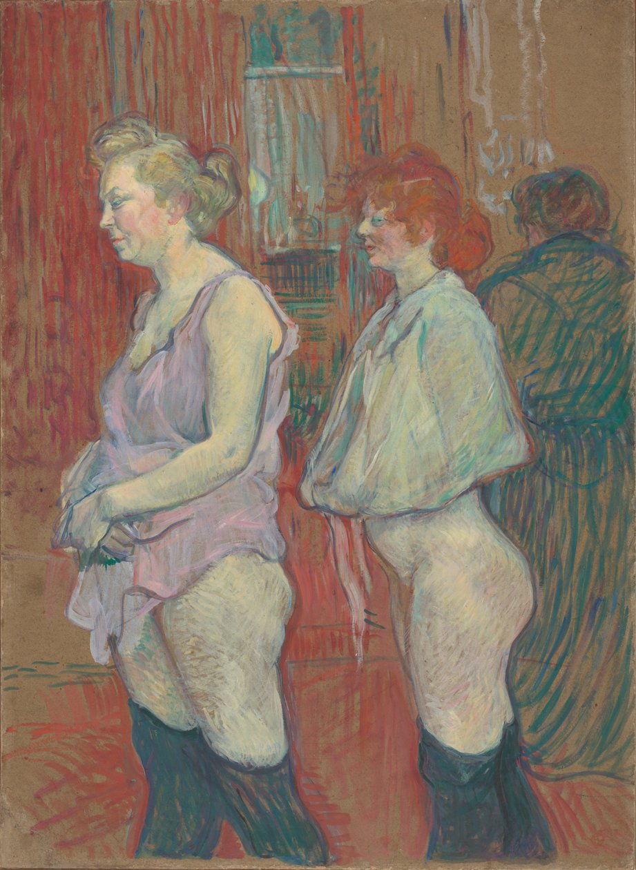 Rue des Moulins de Henri de Toulouse Lautrec