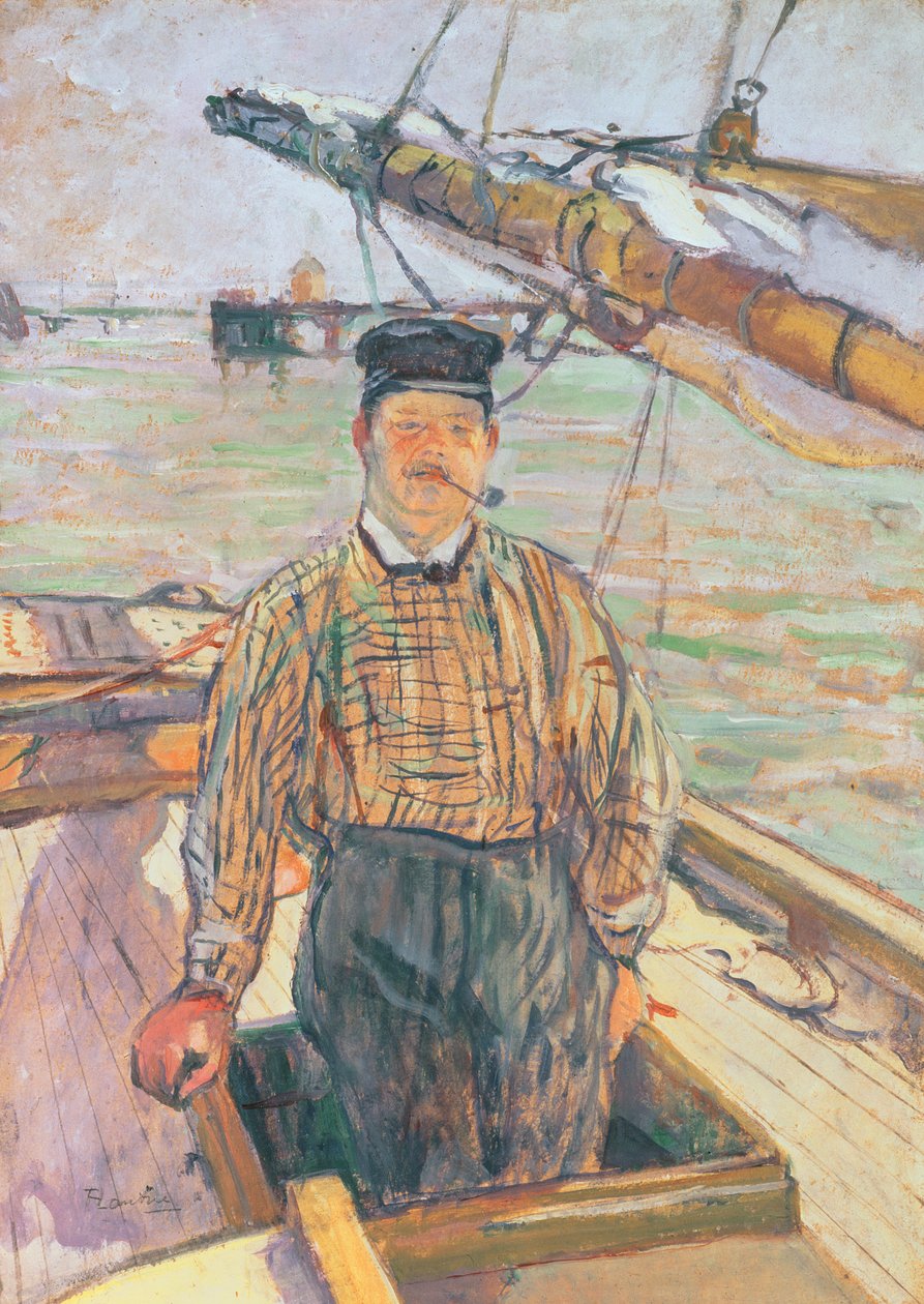 Emile Davoust, 1889 de Henri de Toulouse Lautrec