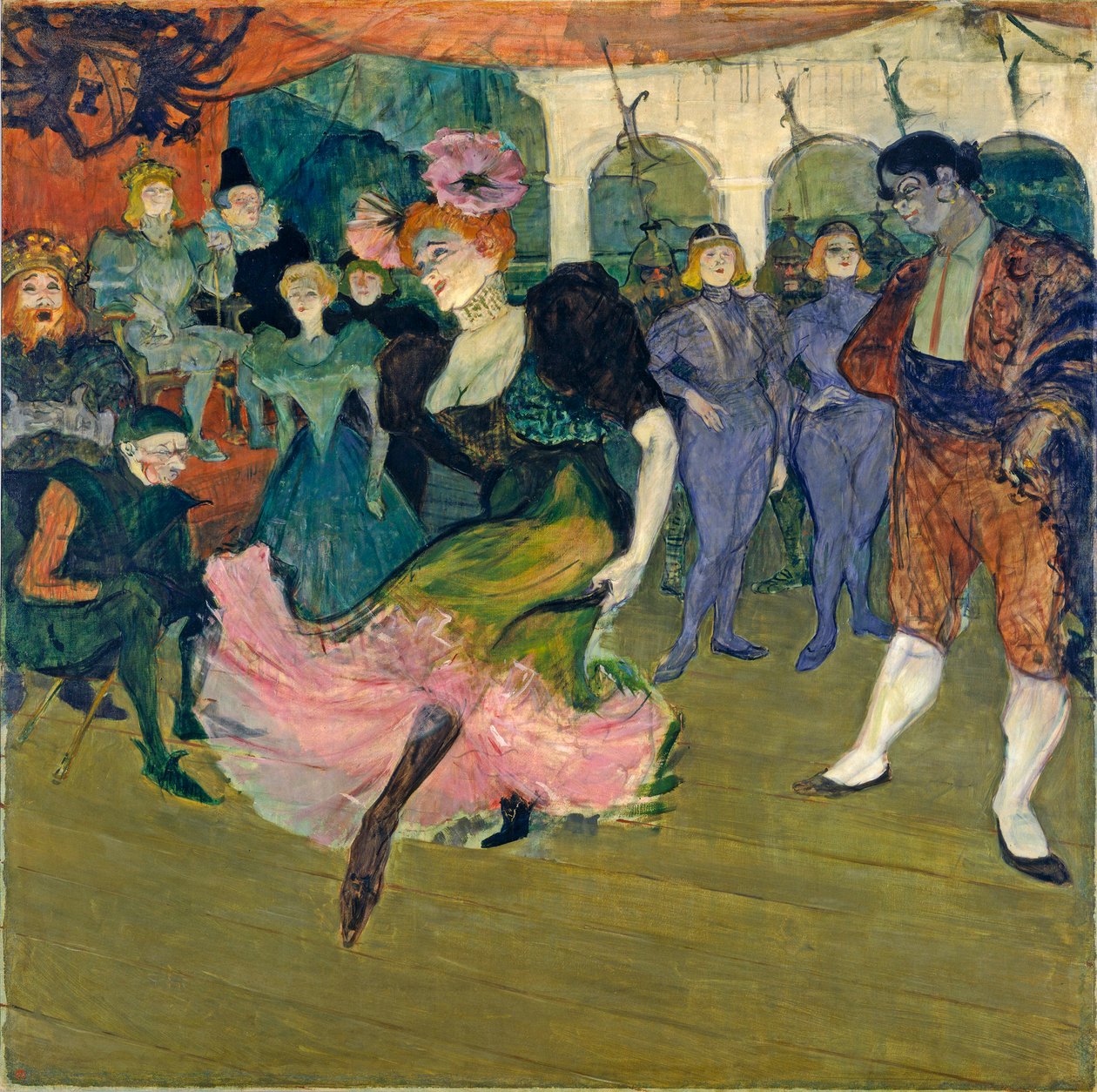 Marcelle Lender Dançando o Bolero em &39;Chilperic&39;, 1895 de Henri de Toulouse Lautrec