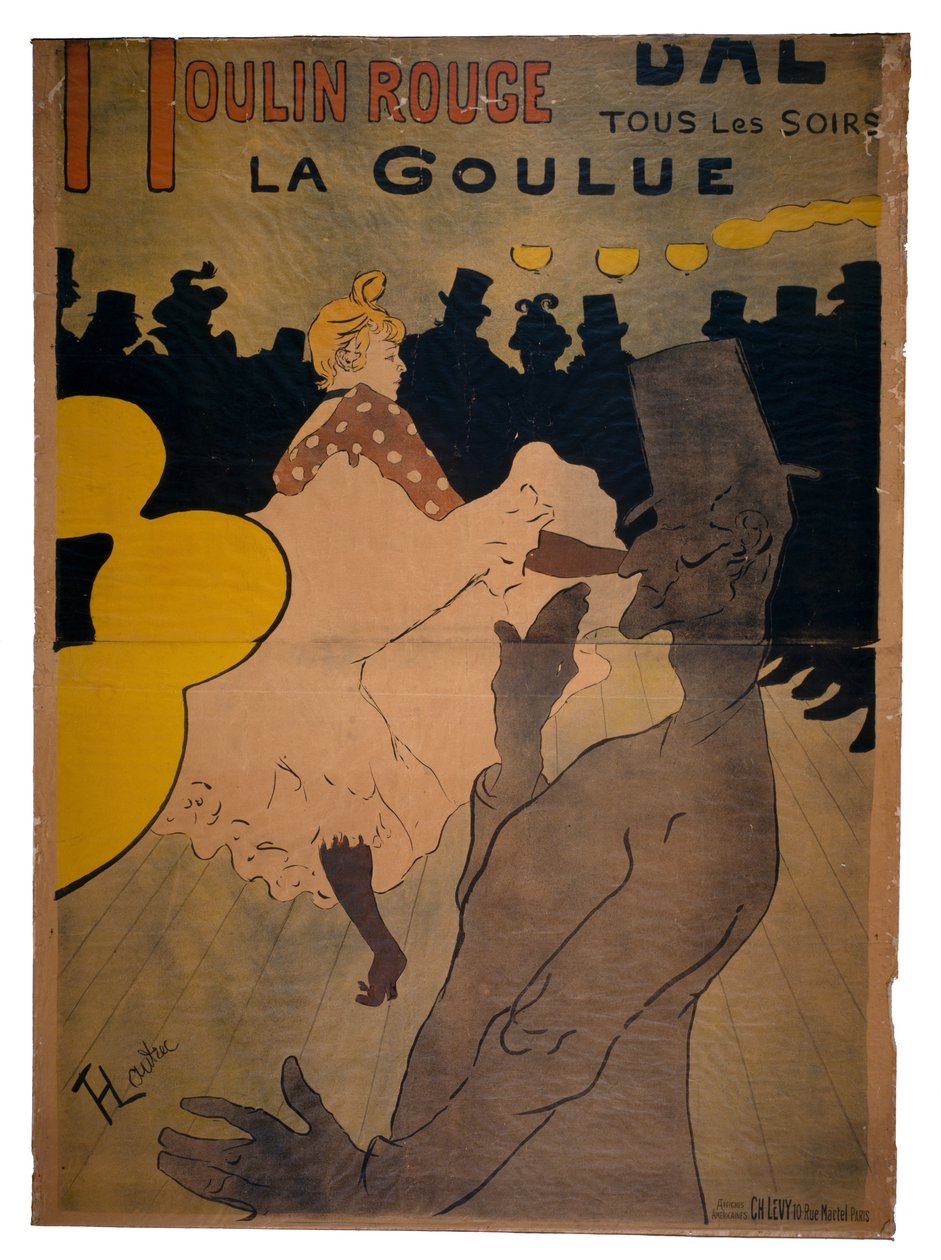 Moulin Rouge, 1891 de Henri de Toulouse Lautrec