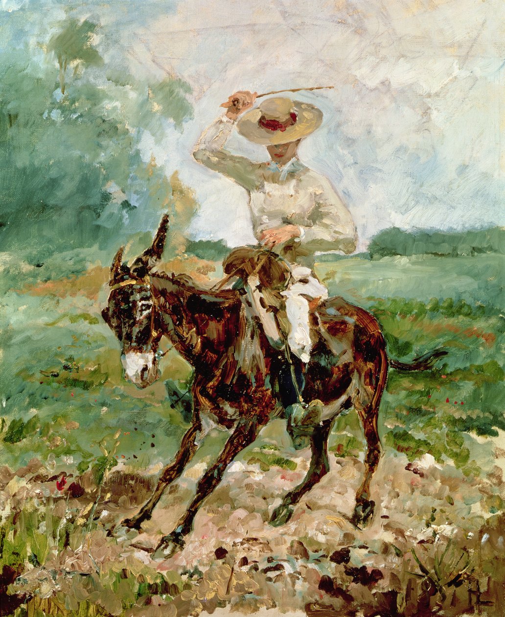 Raoul Tapie de Celeyran (1868-1937) Burro de Henri de Toulouse Lautrec