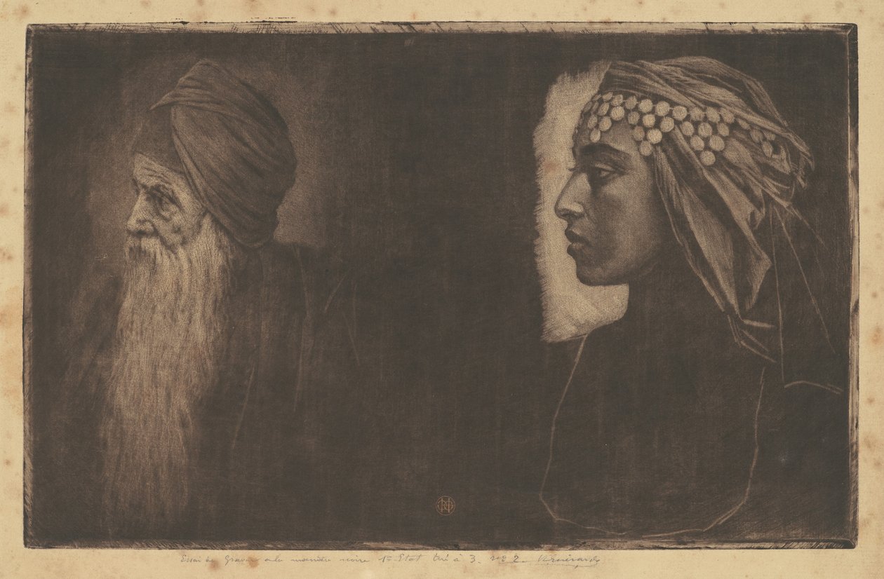 Salomão e Cleópatra de Henri-Charles Guérard