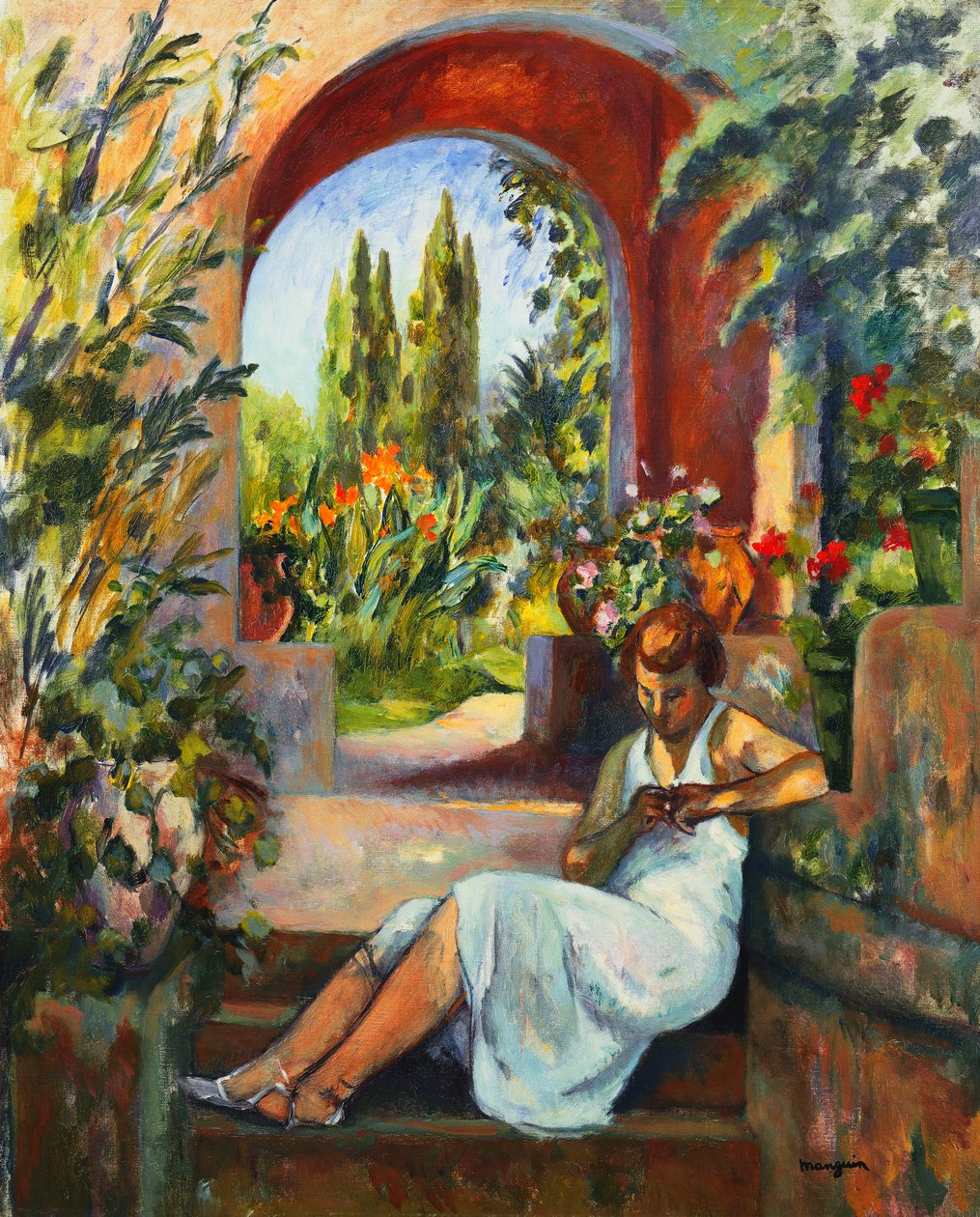 Figura Sob o Arco; Figura Sous la Voute de Henri Charles Manguin
