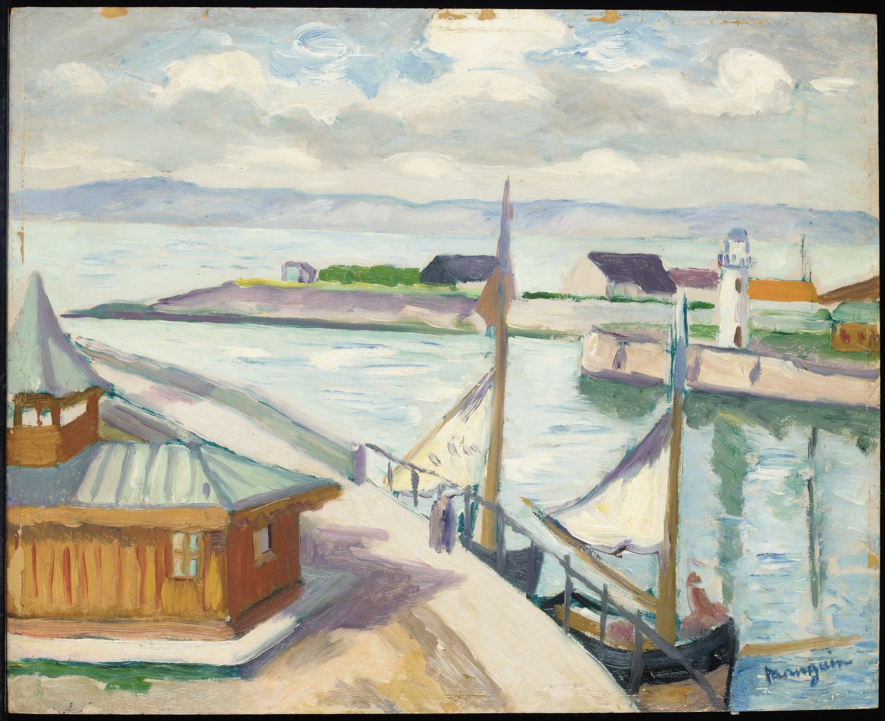 Honfleur de Henri-Charles Manguin