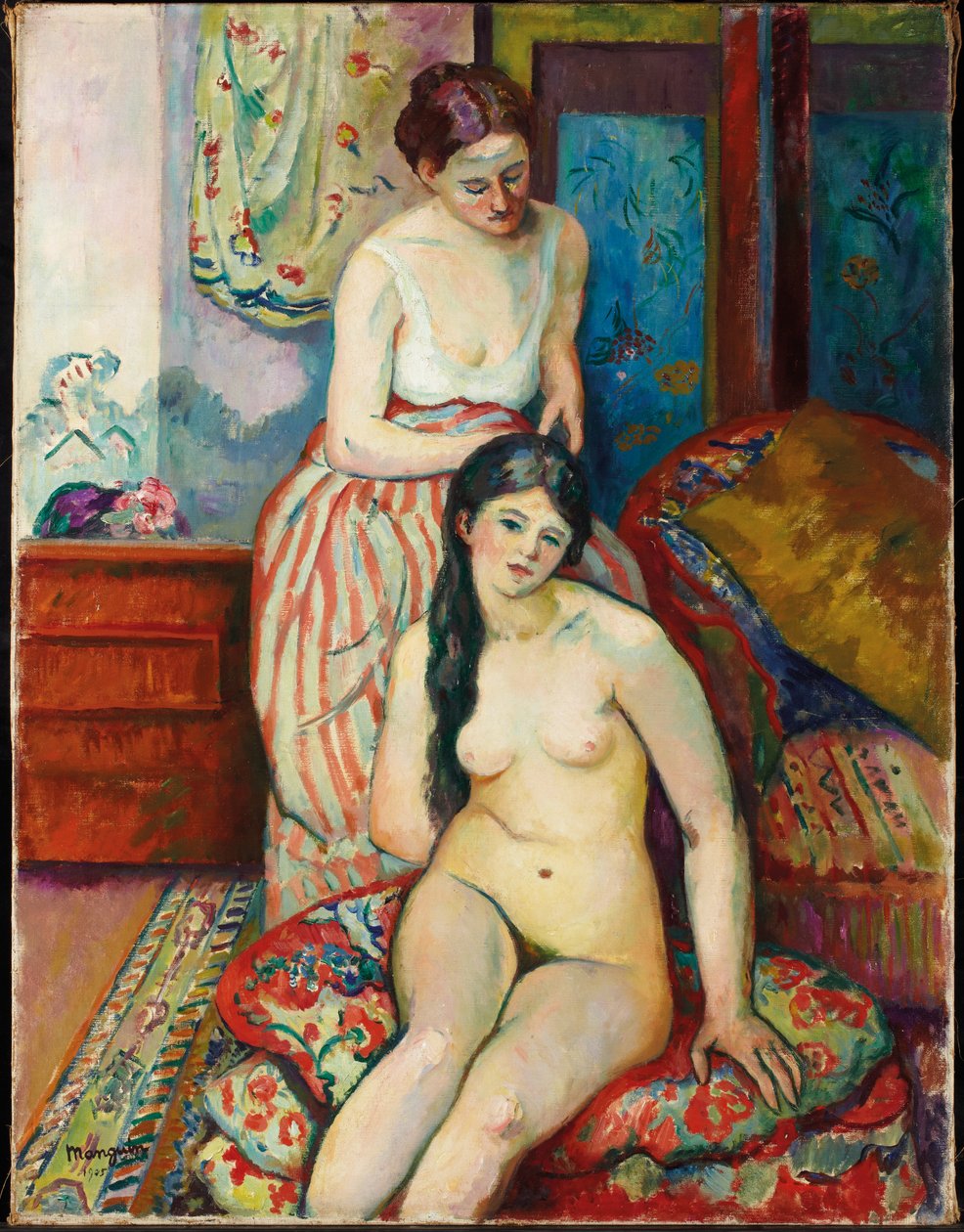 Cabeleireiro de Henri Charles Manguin