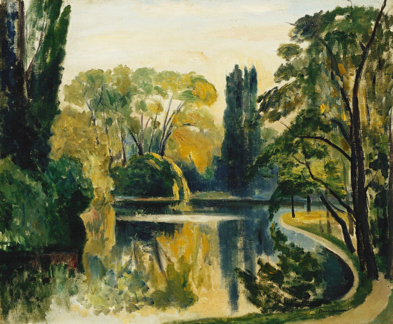 Lago Saint-James, Bois de Boulogne de Henri Charles Manguin