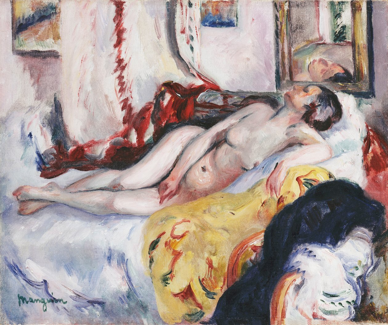 Dormir nu; Nu Dormant de Henri Charles Manguin