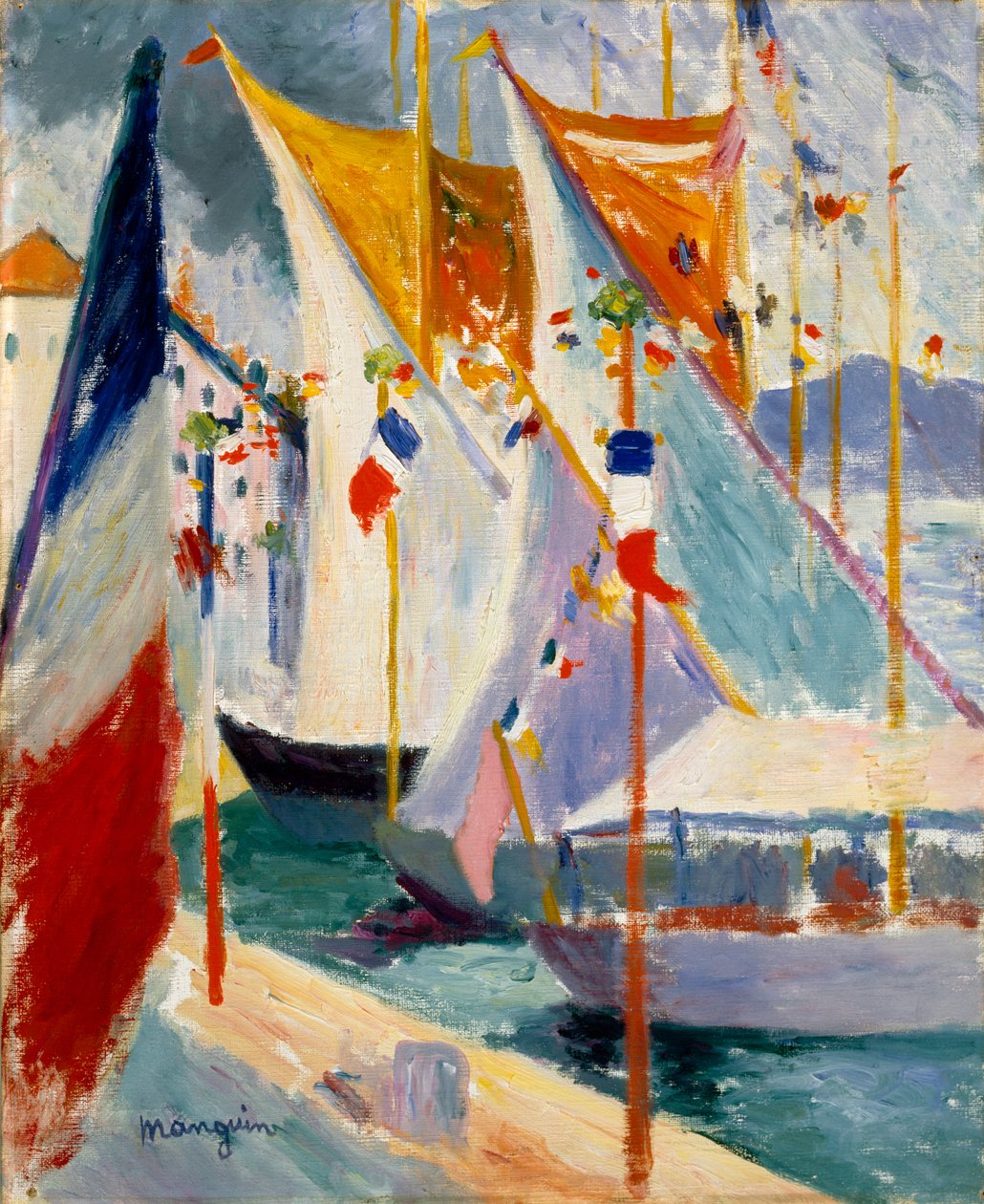 Porto de Saint-Tropez de Henri Charles Manguin