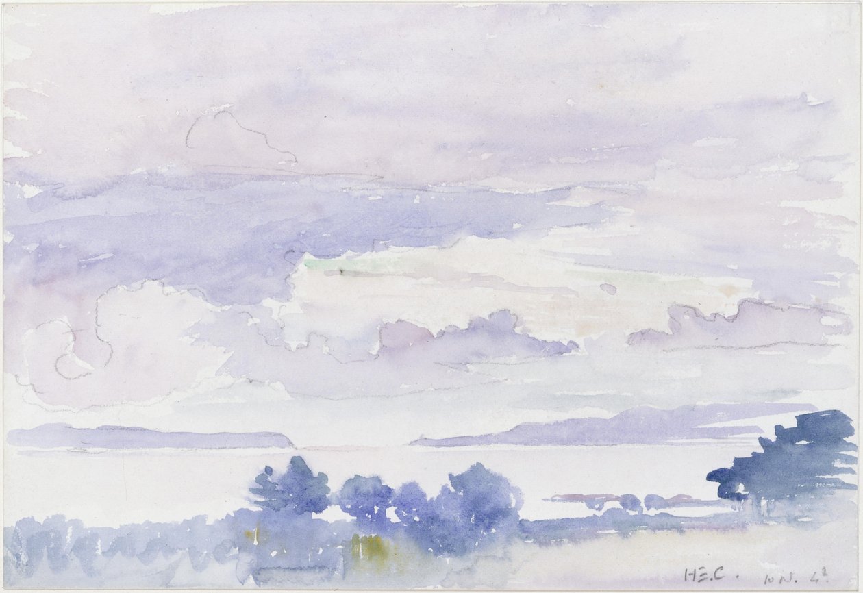 Costa marítima de Henri-Edmond Cross