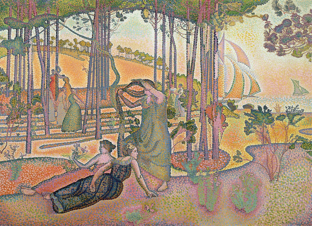The Evening Air de Henri Edmond Cross