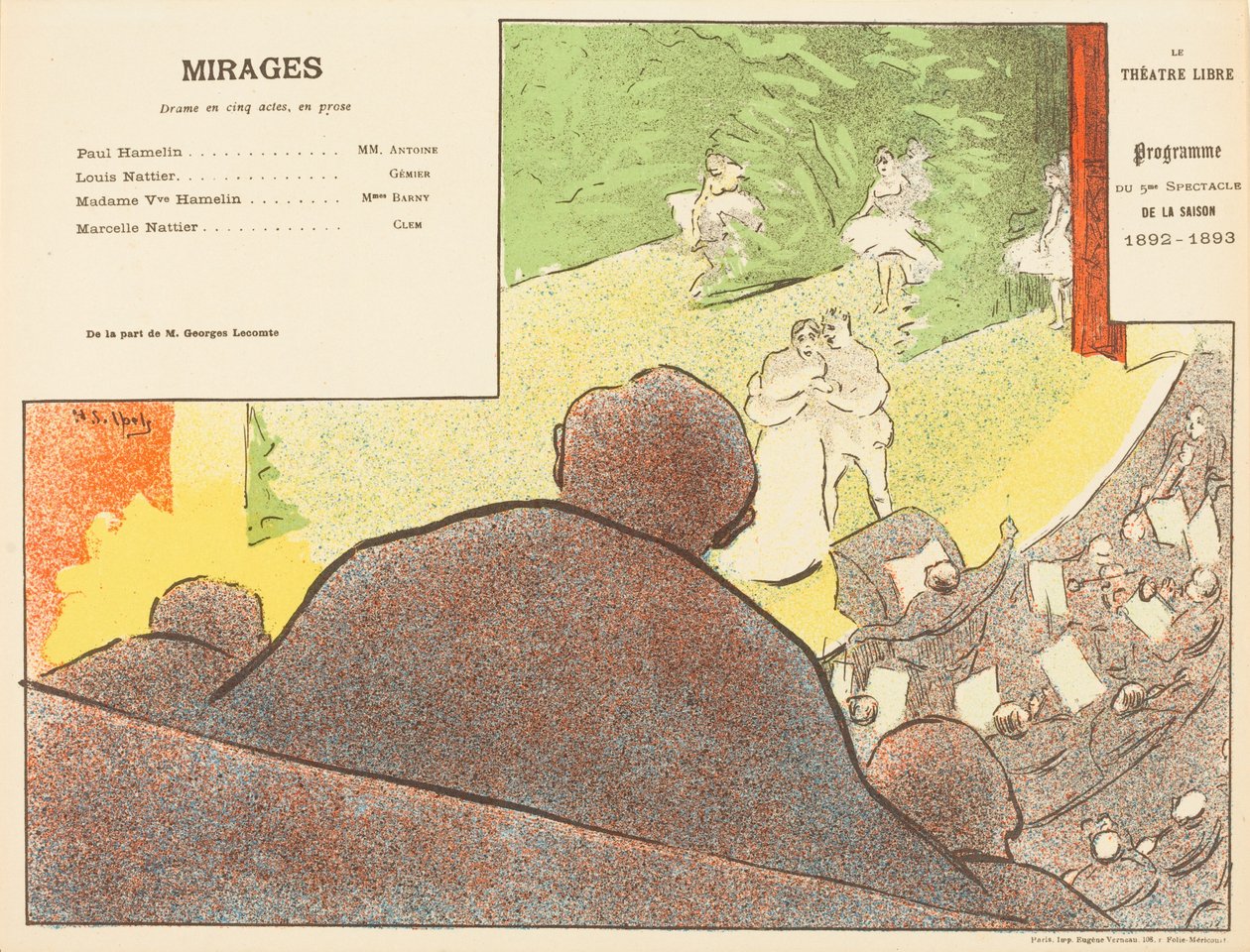 Fata Morgana de Henri-Gabriel Ibels
