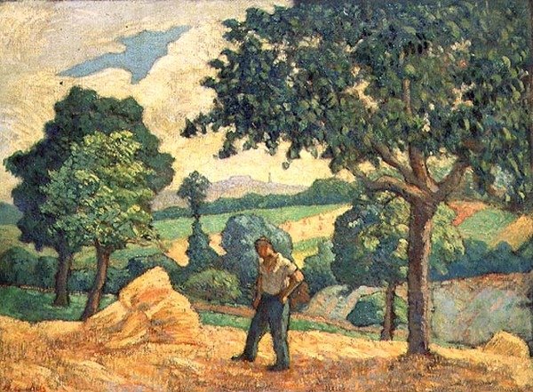 A Ceifeira-debulhadora de Henri Gabriel Ibels