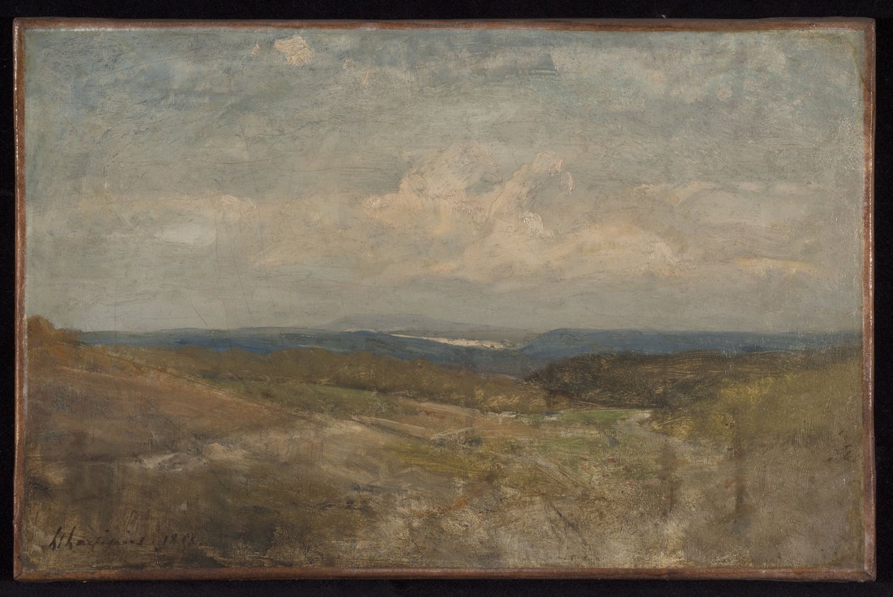 Paisagem de colinas de Henri Joseph Harpignies