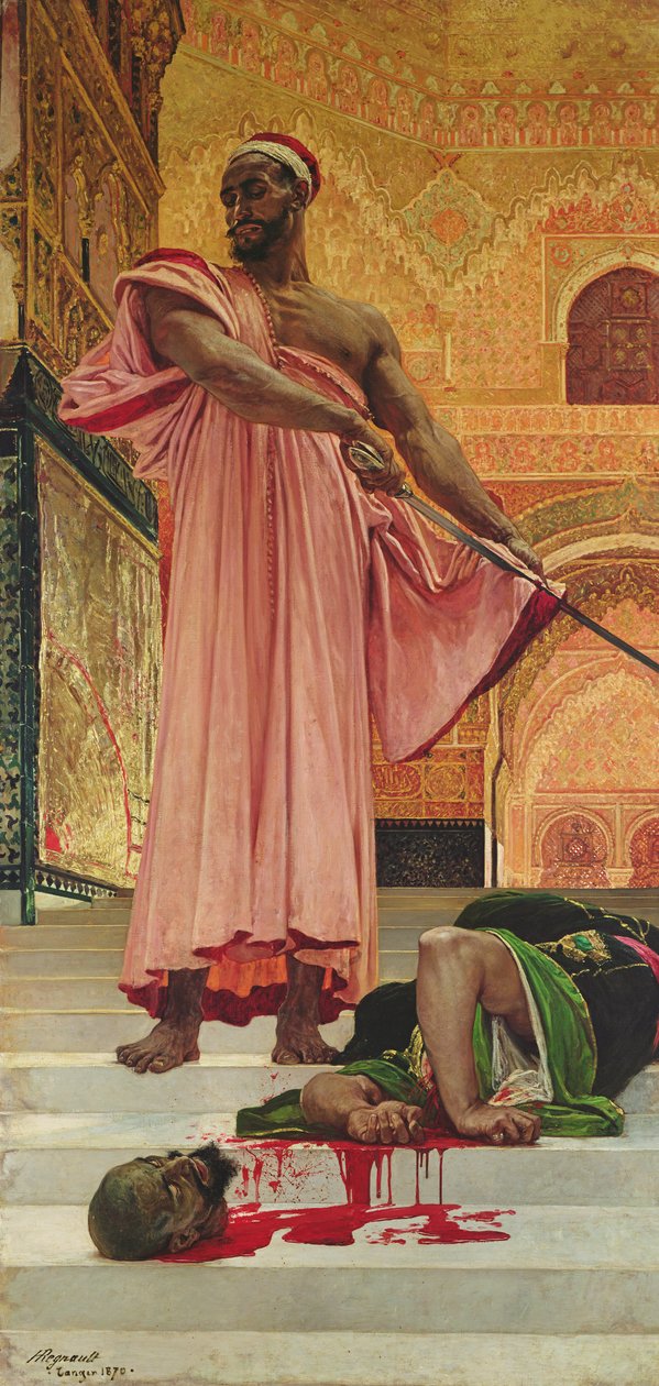 Execução sem julgamento sob os Reis Mouros em Granada de Henri Alexandre Georges Regnault