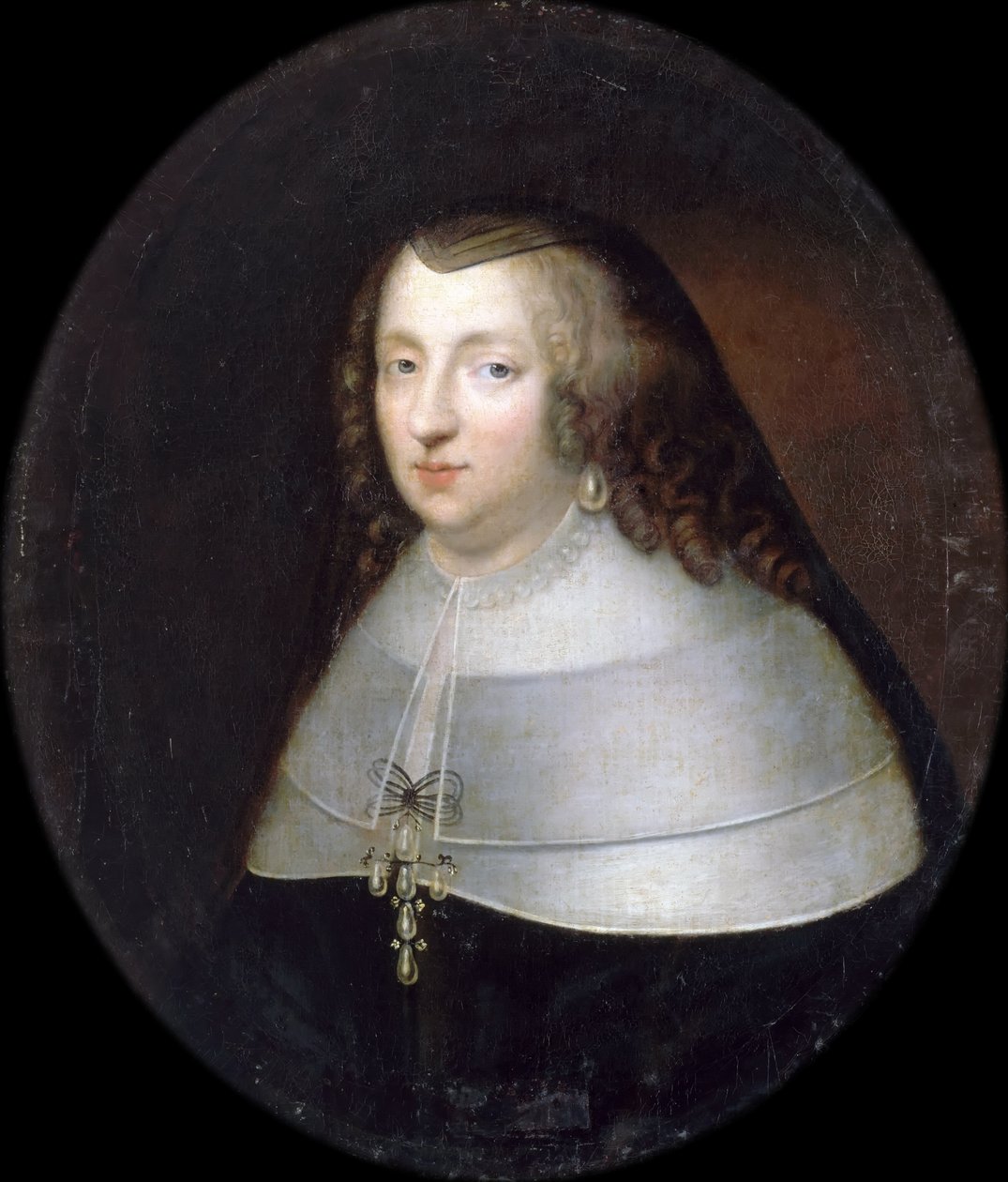 Retrato de Ana da Áustria 1601-1666 de Henri Beaubrun