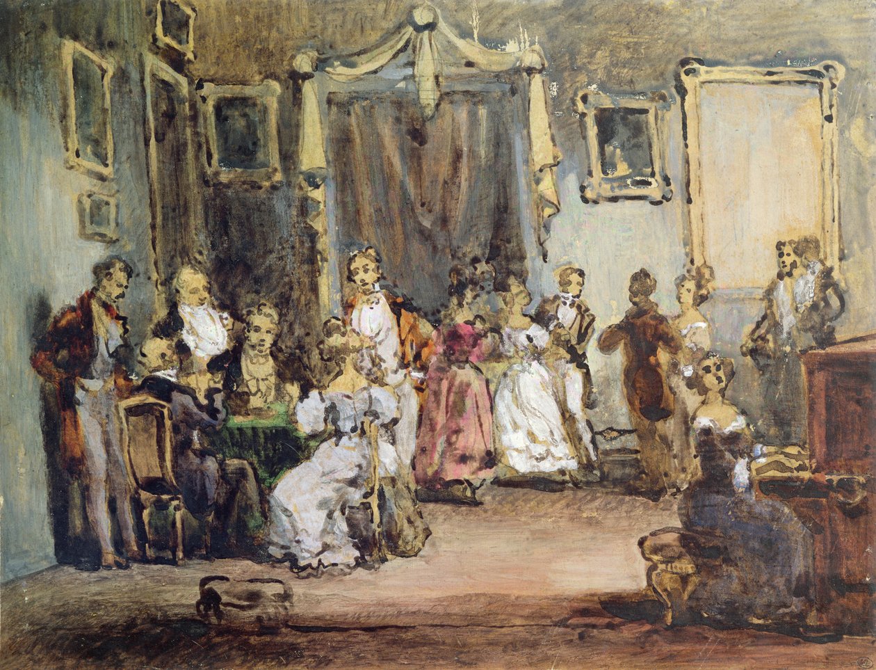 Uma noite na casa da senhora X de Henri Bonaventure Monnier