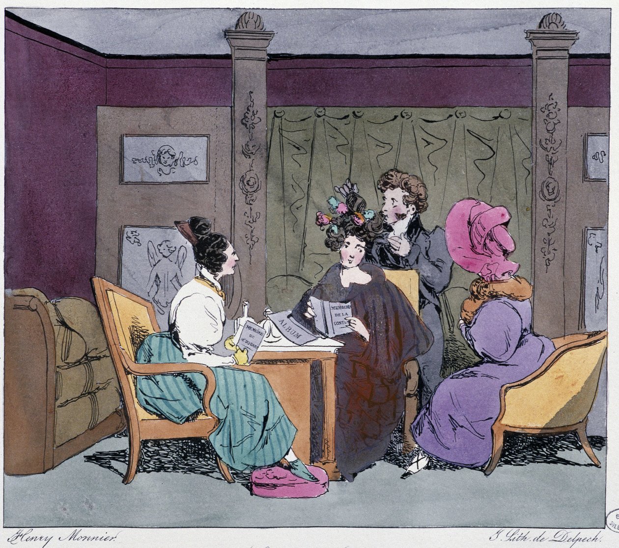 La toilette (cabeleireiro em casa) au 19eme century - in "Jadis et aujourd