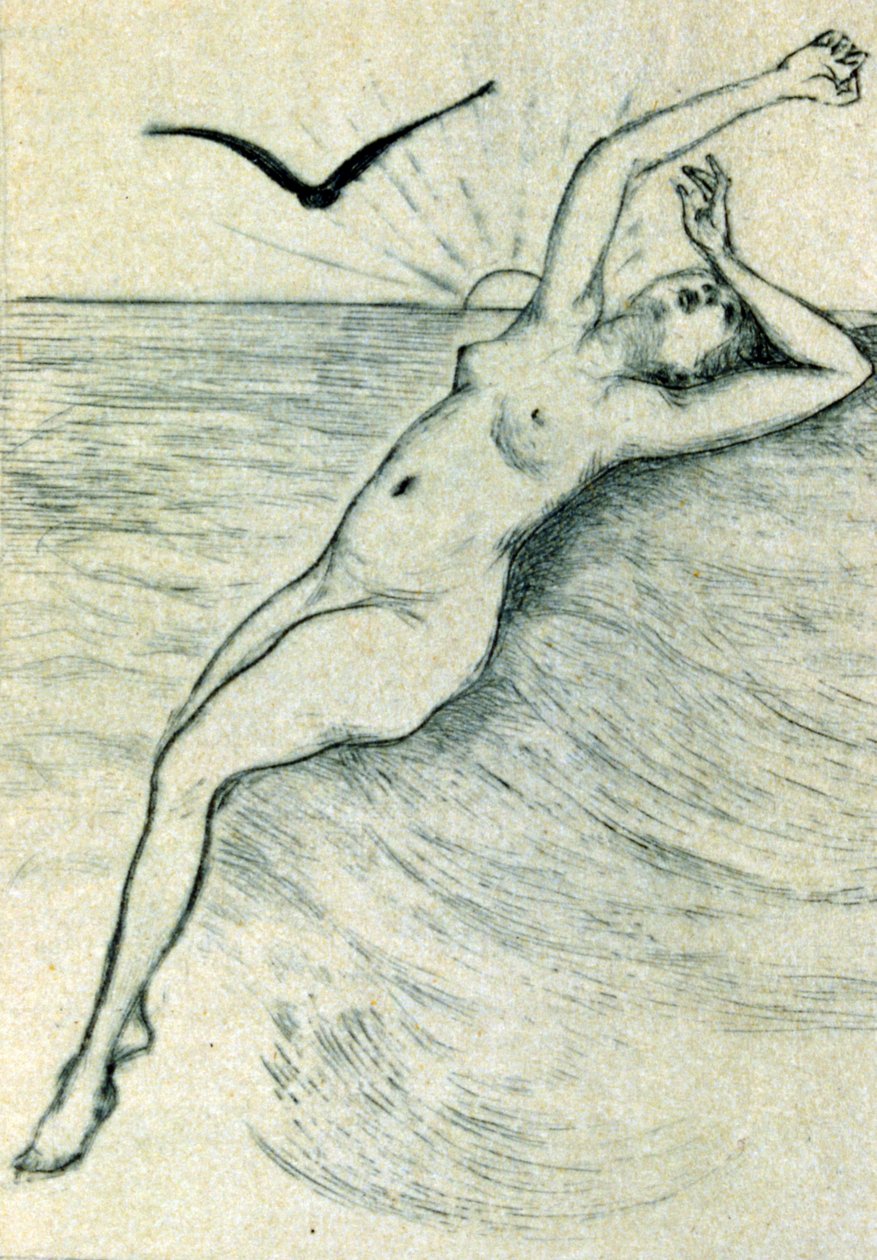 Um Almanaque de poemas de Hippolyte Devilliers de Henri Boutet
