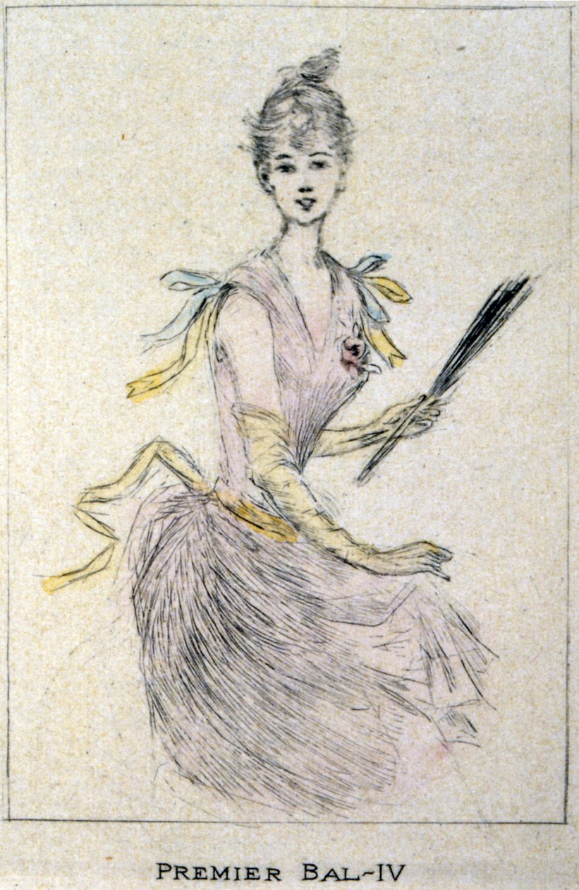 Um Almanaque de poemas de Hippolyte Devilliers de Henri Boutet