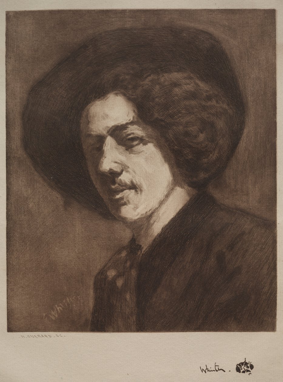 James McNeill Whistler de Henri Charles Guérard