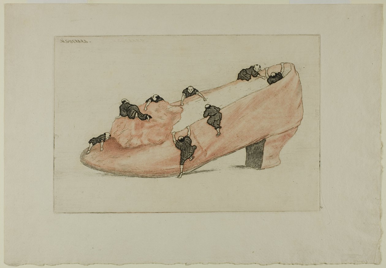 O assalto do sapato de Henri Charles Guérard
